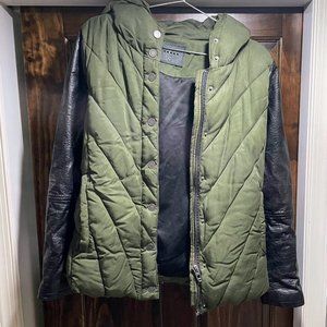 BLANKNYC Olive Puffer Jacket